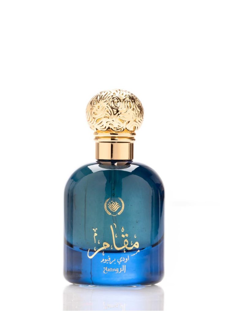 AL RAWDAH مقام عطر من الروضة – دهن العود، عطر خشبي وزعفران للجنسين (50 مل) - Image 2