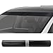 YoRise Car Windshield Banner Sticker Decal Waterproof Vinyl Auto Front Window Tint Strip Universal Vehicle Exterior Windscreen Sun Visor Decoration Sticker for Trucks SUVs CarsMatte - Image 2