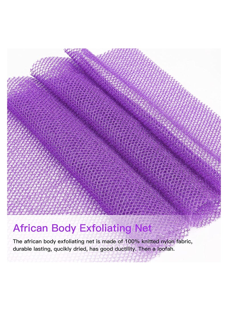 Zikra 3 Pieces Extra Long Exfoliating Back Scrubber Magic Body Back Scrubber For Shower Back Washer for Shower Bath Wash Cloth Washcloth to Body Cleaning Massage - Image 5