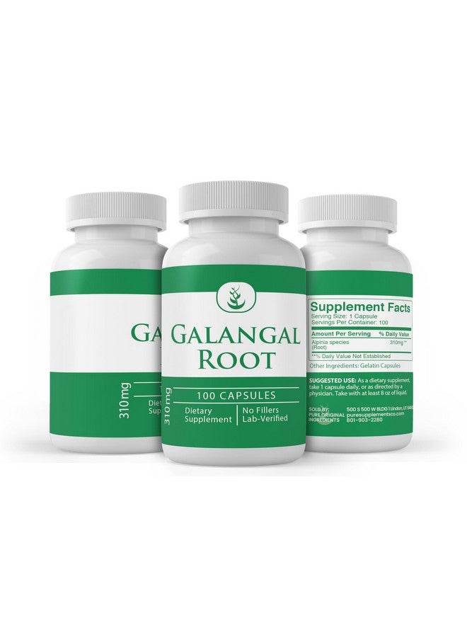 PURE ORIGINAL INGREDIENTS مكونات أصلية نقية - جذر الغالانغال (100 كبسولة)، دائمًا نقية، بدون إضافات أو مواد حشو، تم التحقق منها في المختبر - Image 4