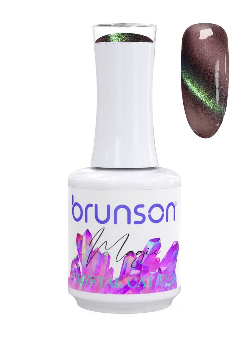 Gel Nail Polish, Cat Eye 9D gel Polish Long Lasting  Chip Resistant Requires Drying Under UV LED Lamp 18ml