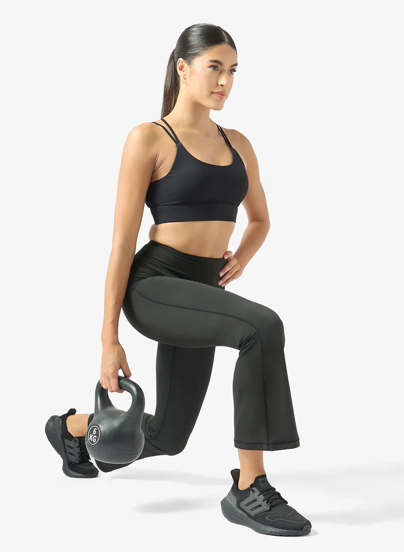 Frwd High Rise Seameless Flared Leggings