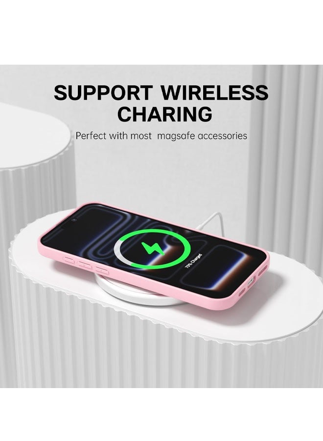 جراب لهاتف iPhone 17 Pro Max من السيليكون، جراب هاتف من هلام المطاط الناعم اللامع واللطيف والبلاستيكي البسيط والواقي للنساء والفتيات،**Perfect Compatibility:** Compatible with iPhone 17 Pro Max 6.9-inch (released in 2025). Package includes: 1 iPhone 17 Pro Max case (screen protector not included). - Image 5