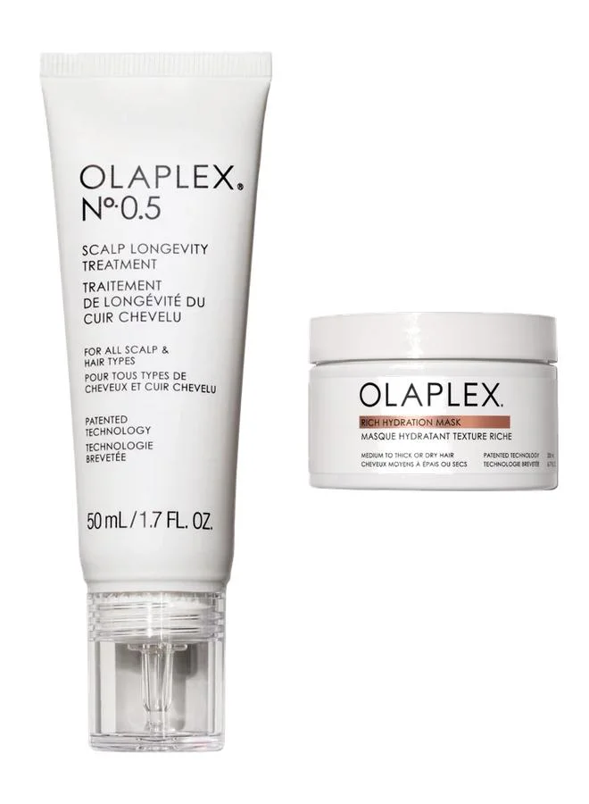 اولابلكس No.0.5 SCALP LONGEVITY TREATMENT 50ml+ Rich Mask Hydration  or  Weightless Nourishing Mask