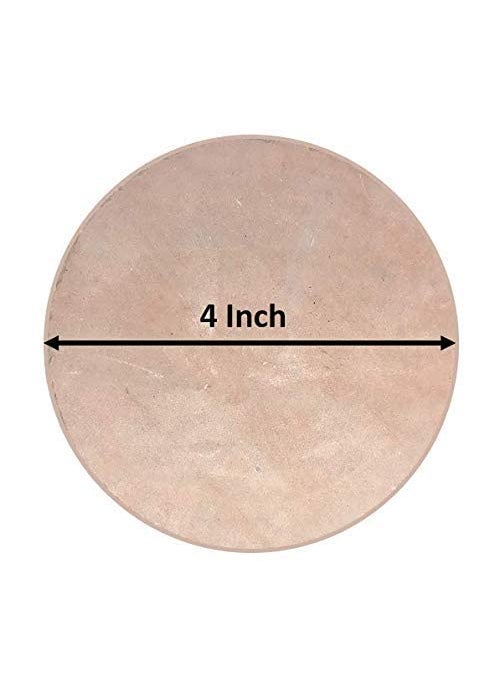 Handcraftd HANDCRAFTD Stone Chandan rubbing chakla Pata for preparing Sandal Wood Paste and Kids ghutti 4 IN  - Image 4