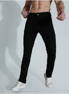 HIGH STAR Men Black Jeans  - Image 2
