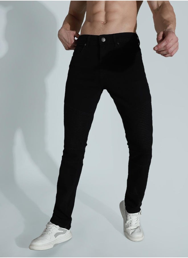 HIGH STAR - Men Black Jeans - Image 1