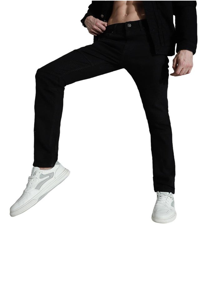 HIGH STAR - Men Black Jeans - Image 1