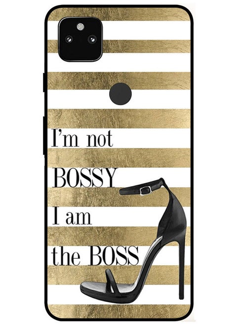 Protective Case Cover For Google Pixel 5A 5G Smart Series Printed Protective Case Cover for Google Pixel 5A 5G I'm Not Bossy I Am The Boss