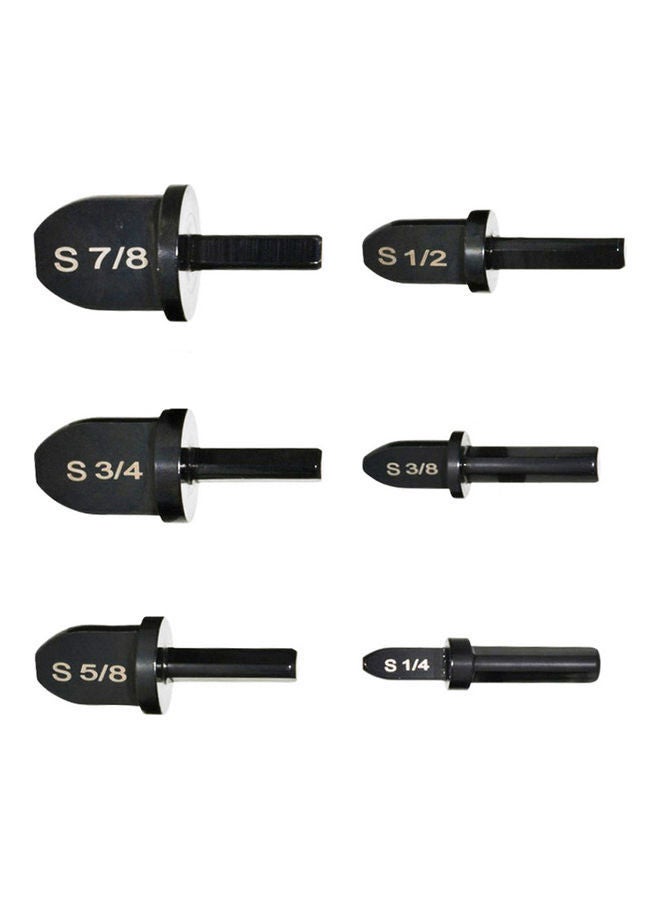 NIBEMINENT 6-Pieces Air Conditioner Copper Pipe Expander Set Black 6x5x6cm  - Image 1