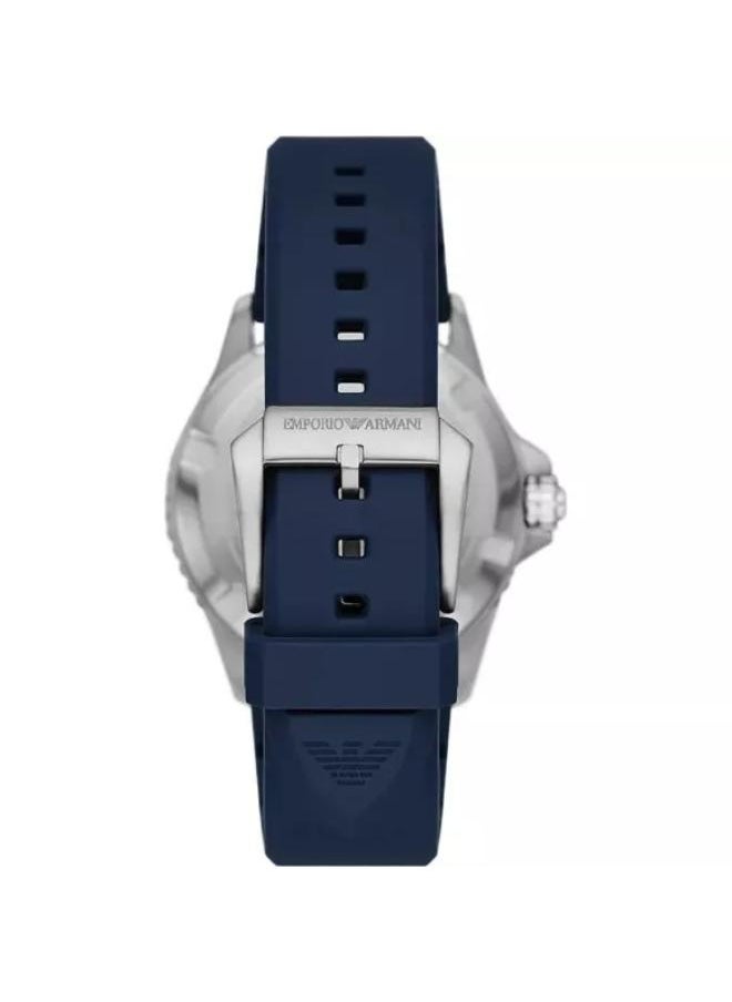 armani Emporio Armani Men's Watch AR11592 Blue Strap, Blue, Strap  - Image 3