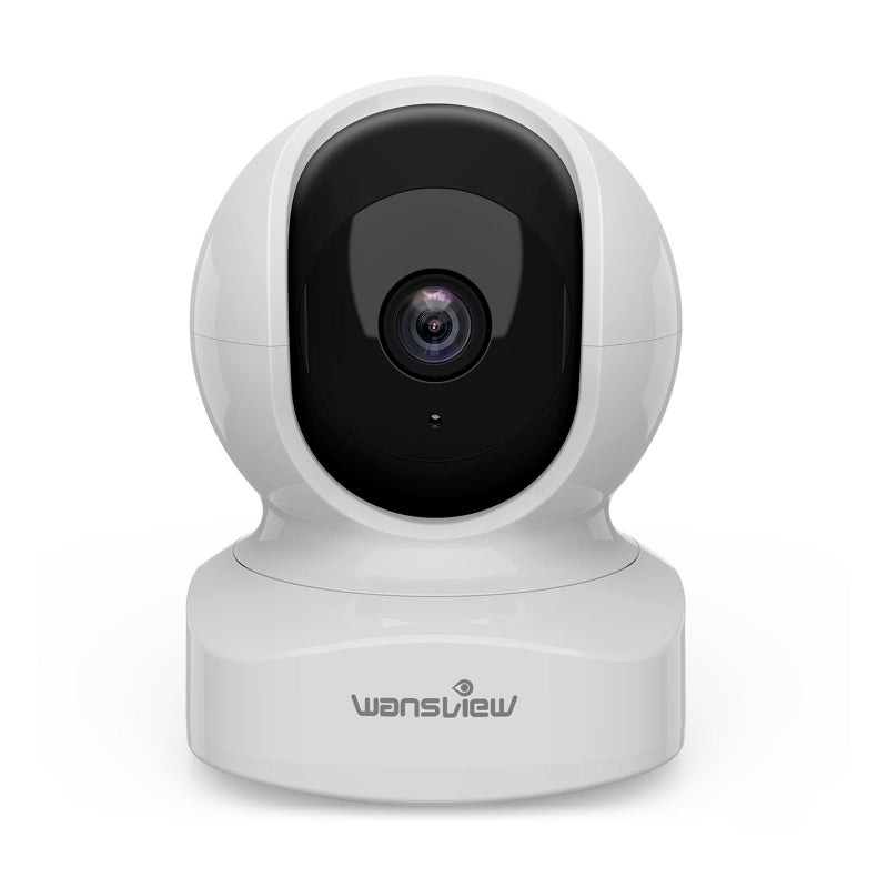 wansview Home Security Camera, Baby Camera, 2K wansview WiFi Camera for Pet/Nanny, Motion Alerts, 2 Way Audio, Night Vision, Compatible with Alexa Echo Show, with TF Card Slot and Cloud - Image 1