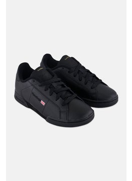 Reebok Kids Boy Npc II Lace Up Tennis Shoes, Black  - Image 1