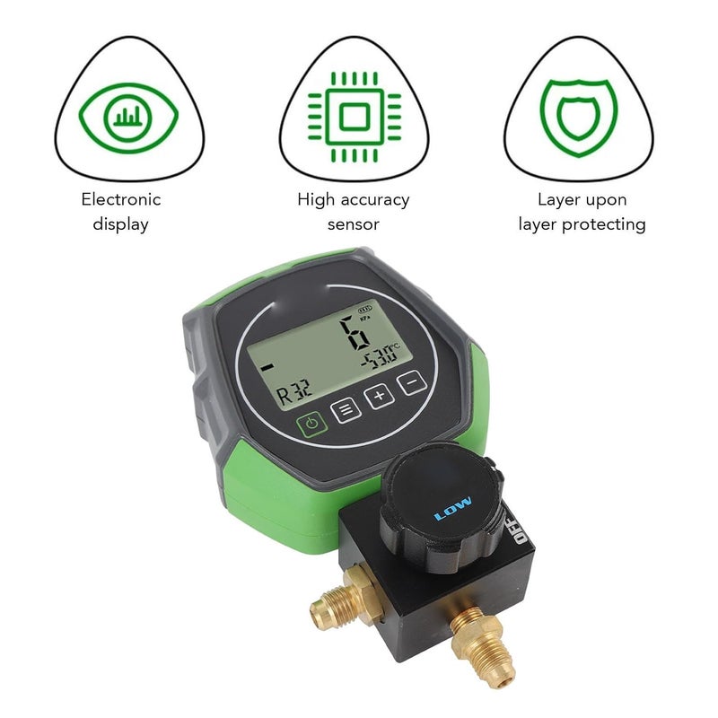KSA market popular practical build Digital HVAC Gauge, Coolant Meter for Refrigeration System, Digital Refrigerant Pressure Tester, Monitor, Leak Detector for AC Trendy economical quality One piece build Month-round consistent deliver Heavy load resistant Odor free color Widely used design Multi-use detailed build Any KSA address orderable All space matching look Tiered cost purchase alternatives Classic modern blend design Nationwide courier network Cross part assemble fit Easy store & transit build Personal & public compatible Cost effective global grade quality Sand resistant Full land route delivery Safe silicone build Global production standard crafted Local market compliant trusted quality Global upgraded practical design Connectable modular Most item matching trendy design - Image 2