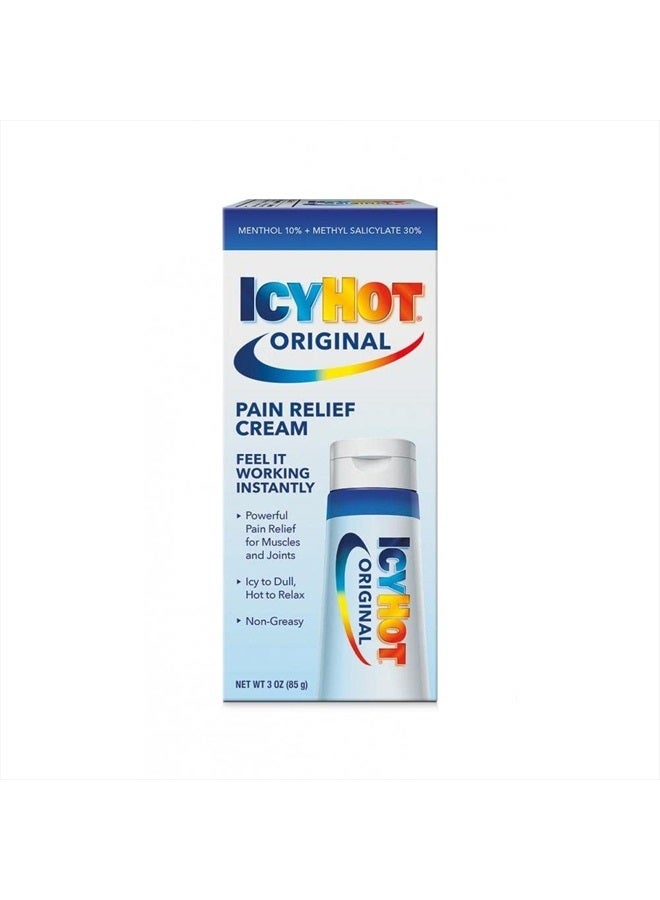 ICY HOT Pain Relieving Cream Extra Strength 3 oz - Image 1