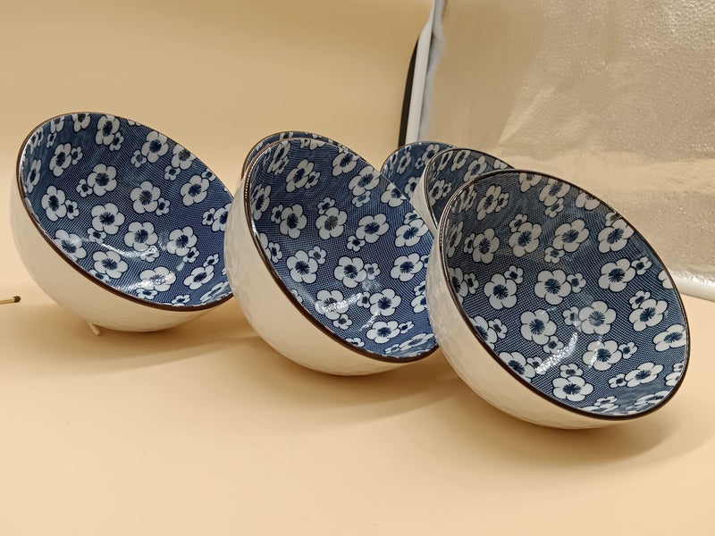 P-PLUS INTERNATIONAL Bake and Serve Oven Safe Ceramic Cereal Dessert Bowls for Baking, Soufflé, Ice Cream, Snack Set of Serving Bowls (Pack of 6) - Image 3