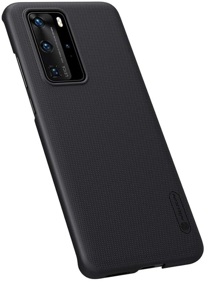 Nillkin Huawei P40 Pro Case Mobile Cover Super Frosted Shield Hard Phone Cover With Stand Slim Fit Designed Case For Huawei P40 Pro Black - Image 2