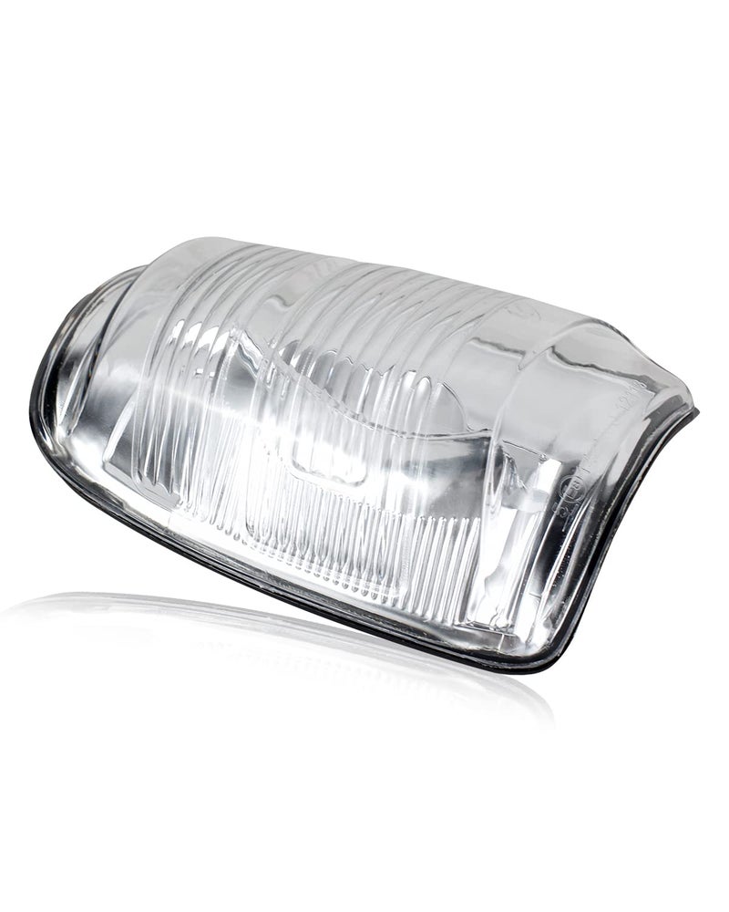 HERCOO Side Mirror Indicator Marker Light Lens Turn Signal Lights Lamp Clear Cover Housing Compatible with Ford Transit 150 250 350 350 HD 20152022 Left Driver side