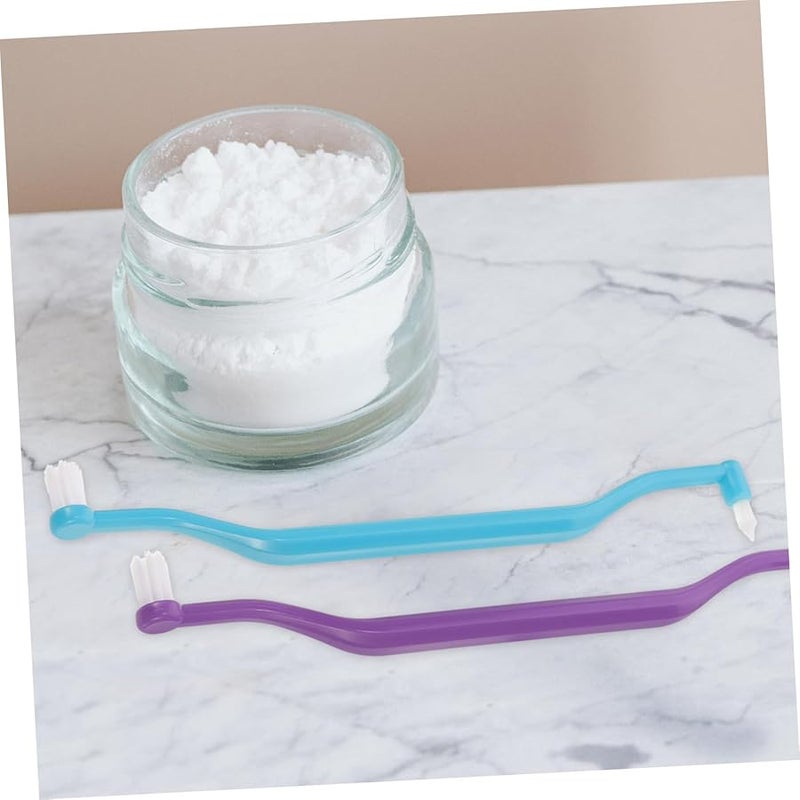 4 Pack Double Headed Toothbrush For Adults And Kids Home Travel Oral Care - Image 4