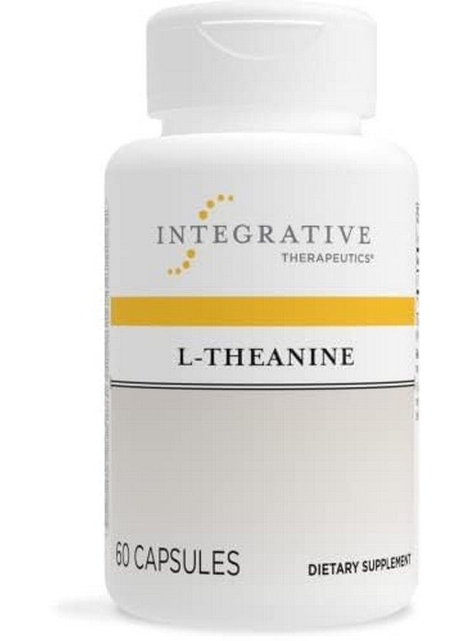 Integrative Therapeutics L-Theanine - L-Theanine to Support a Relaxed State* - Healthy Stress Response* - Vegan & Gluten-Free Amino Acid Supplement - 200 mg, 60 Capsules - Image 4