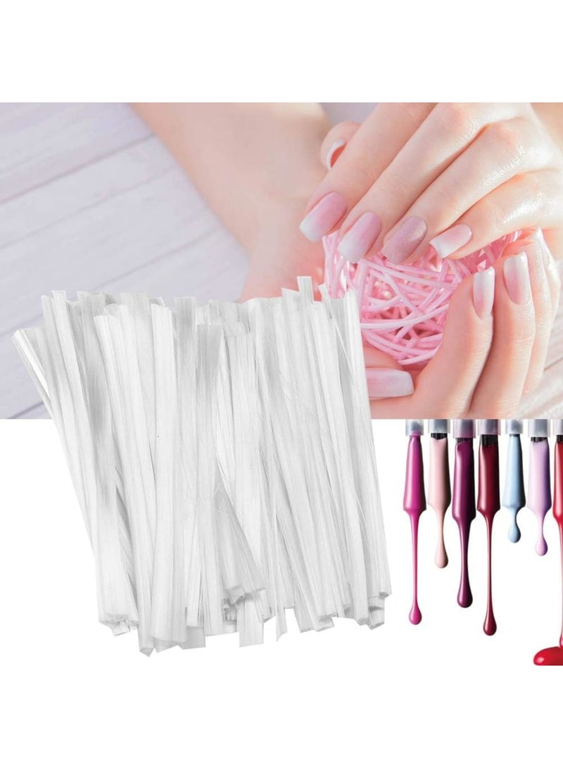 سيوسي Fiberglass Nail Extension Kit, Quick Form Builder for Acrylic & Gel Nails, DIY Salon-Grade Nail Art Tools with Durable Forms for Professional or Home Manicures (50-Piece) - Image 1