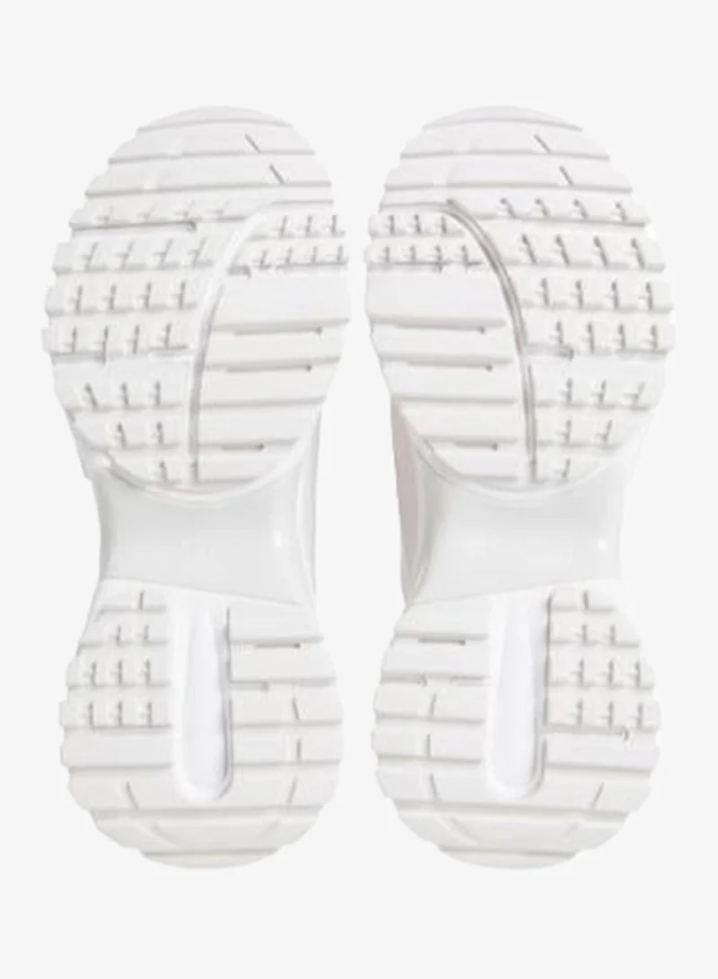 Calvin Klein Bright White/Black Trailblazer — Suede Runner Sneakers for Men | Best Price UAE