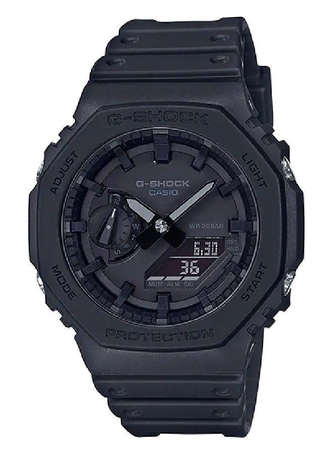 CASIO ساعة يد رقمية وتناظرية للرجال من G-SHOCK GA2100-1A1 - Image 1