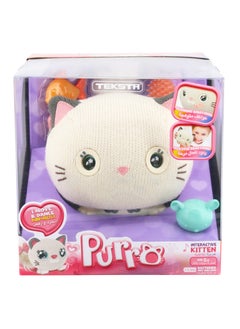 Teksta Purro The Interactive Smart Kitty | Touch & Voice Activated | 75 Sounds & Reactions | Play, Dance, & Sing Features | Includes Mouse Toy, Fish, Comb, & Bow | Suitable for Kids 5+ (Girls & Boys) - pzsku/ZD56B5BB5103D83B665CAZ/45/_/1734606483/01f3035e-886b-4475-bcc0-b99f6652cf52