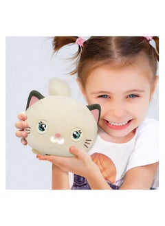 Teksta Purro The Interactive Smart Kitty | Touch & Voice Activated | 75 Sounds & Reactions | Play, Dance, & Sing Features | Includes Mouse Toy, Fish, Comb, & Bow | Suitable for Kids 5+ (Girls & Boys) - pzsku/ZD56B5BB5103D83B665CAZ/45/_/1740553228/30bee700-a352-4a81-90d2-d8d46f411a15