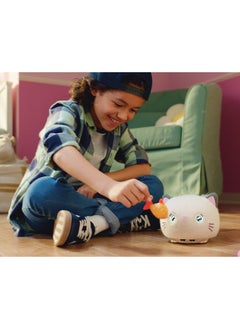 Teksta Purro The Interactive Smart Kitty | Touch & Voice Activated | 75 Sounds & Reactions | Play, Dance, & Sing Features | Includes Mouse Toy, Fish, Comb, & Bow | Suitable for Kids 5+ (Girls & Boys) - pzsku/ZD56B5BB5103D83B665CAZ/45/_/1740553291/be9c1a4d-e00a-49ef-9fc6-bda8e2303f6c