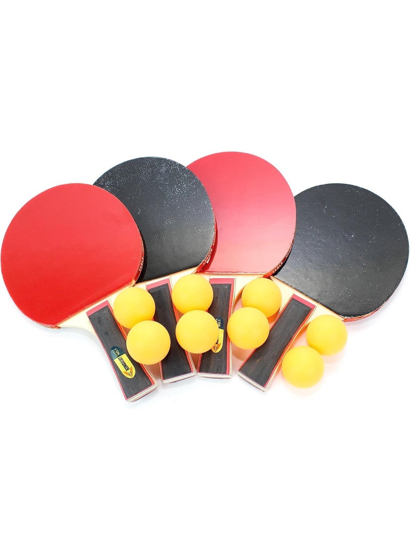 طقم 4 مضارب بنج بونج في شنطة - Image 2