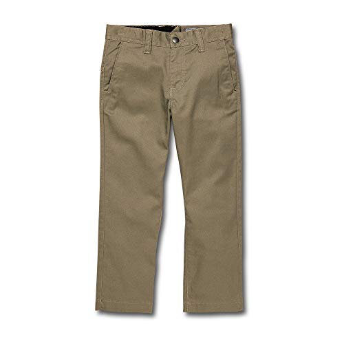 Volcom Boys' Frickin Modern Stretch Chino Pant (Big Boys & Little Boys Sizes), 28, Khaki - Image 4