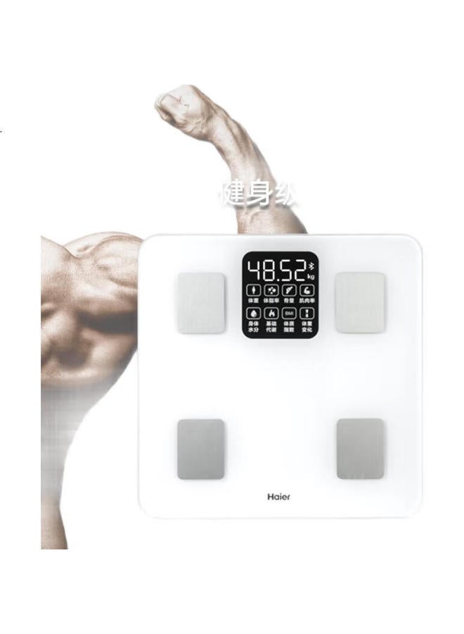 Haier Electronic Scale, Body Fat Scale, Smart Weight Scale, High-Precision Home Body Fat Scale, 18 Body Data Points, Fitness, Weight Loss, Exercise, Health Weighing - Image 3