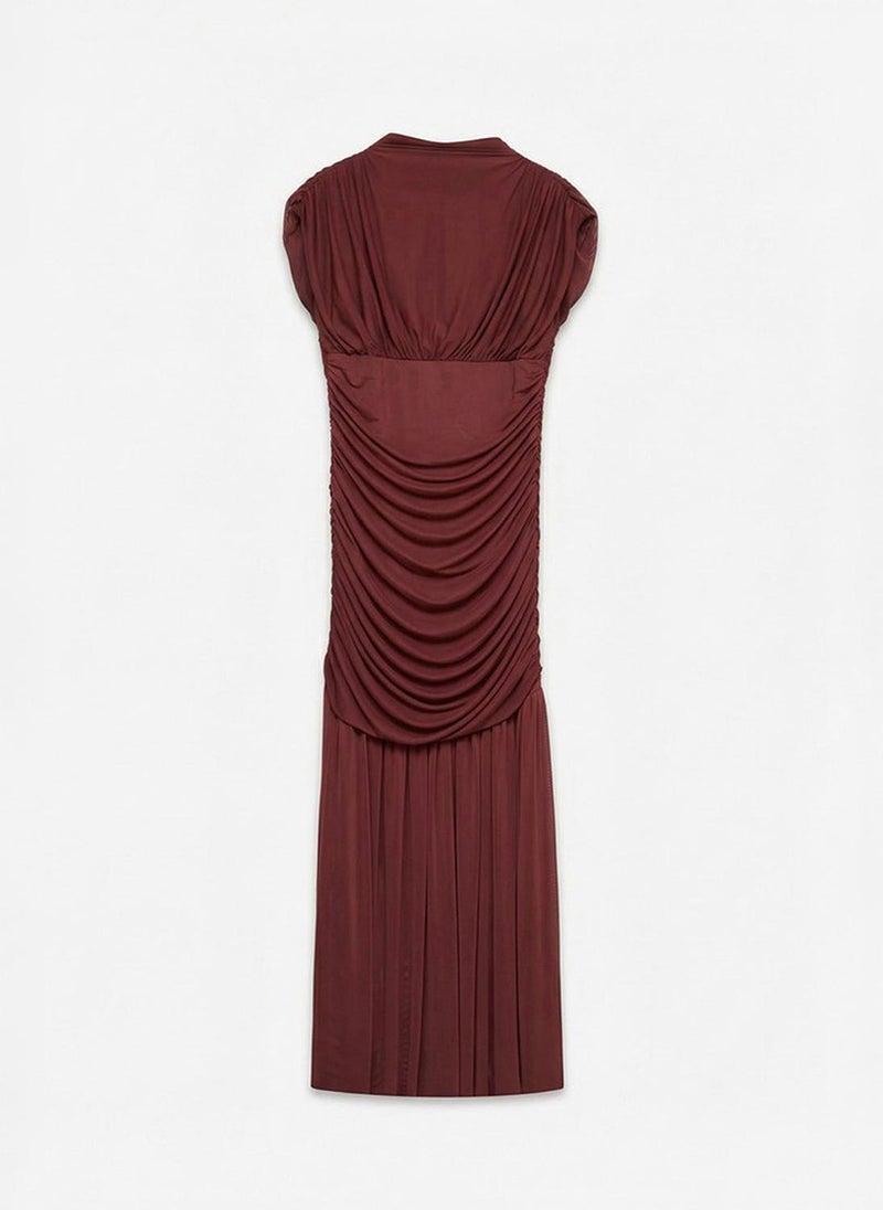 VERO MODA Women's VMKAILA Sleeveless High Neck Maxi Dress - Image 5