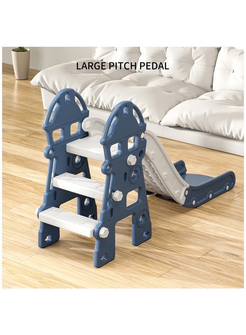 فول جوي زحليقة علي شكل قلعة قابلة للطي ,أزرق - Image 4