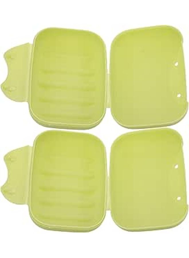 Large Waterproof Soap Box 2 Pack with Lid for Travel Gym Camping Outdoor Bathroom - Image 1