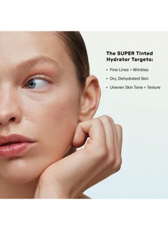 U Beauty The Super Tinted Hydratormegadose Skin Hydrator And Hyaluronic Acid Moisturizing Cream For Supple Smooth And Softerlooking Skin For Up To 48 Hoursshade 11.0 Oz  - Image 5