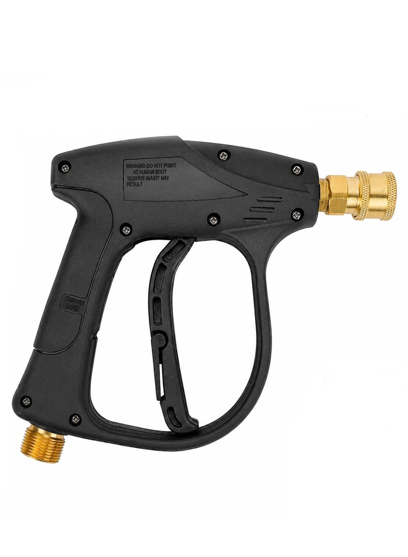 VIPARTH Premium Pressure Washer Trigger Handle M22-14 with 1/4 Inch Quick Connect Fitting – High Pressure Washer Spray Handle Replacement, Ergonomic Grip, Pressure Washer Accessory for Car Washing, Driveway Cleaning and Outdoor Maintenance .ERPC 16570 - Image 3