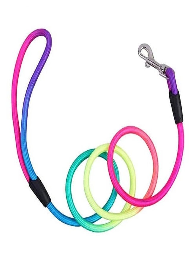 SUPER CHAIN Super Rainbow Adjustable Soft Reversible Dog Collar & Rope Combo for Medium and Large Size Dogs (Pack of 2) || Pet Accessories || Pet Supplies - Image 2