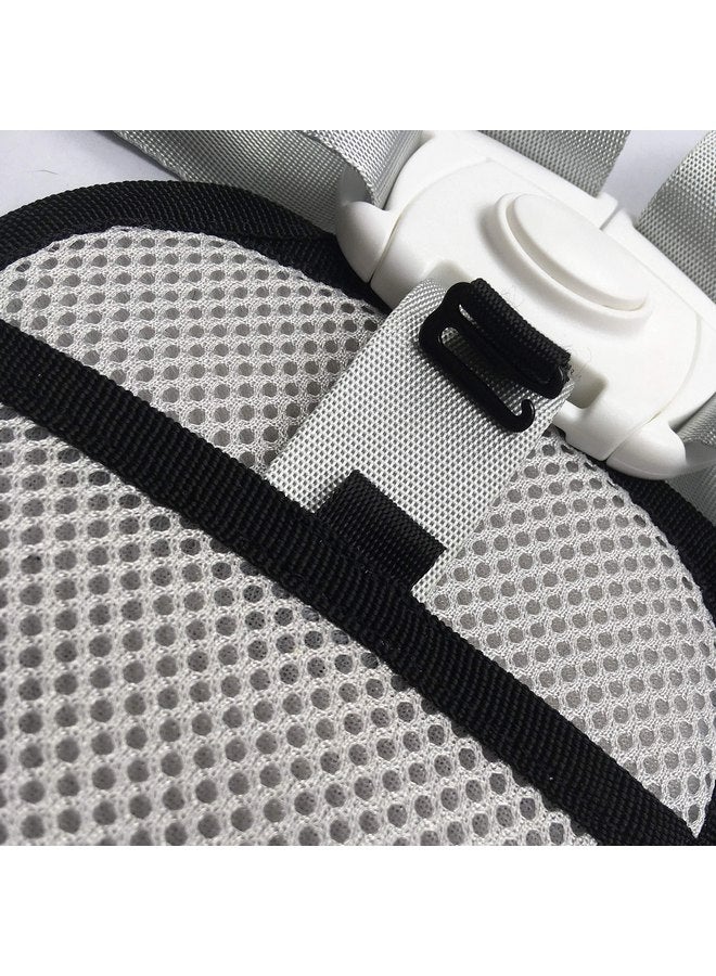 ZARPMA High Chair Security Straps, Replacement 5 Point Children Safety Harness with Shoulder Guarding Pads Convertible Straps for High Chair Pram Buggy Kid Pushchair - Image 4