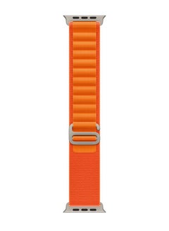 CATANES Alpine Loop Compatible with Apple Watch Band 38mm, Nylon Wristband,Orange  - Image 3