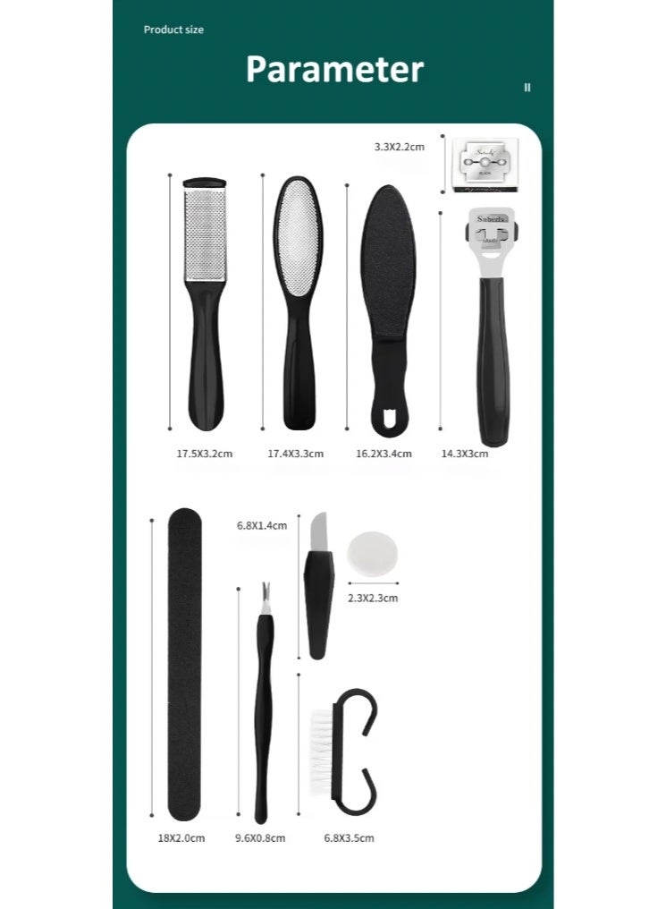 Blume Beauty BUNDLE OFFER: 3 Items DEAL - 3 Beauty Care Kits: 7 Pieces Manicure Set + 10 Pieces PEDICURE Tool Set + 8 Pieces Mini Make-up Brush Set, All in one offer! - Image 5