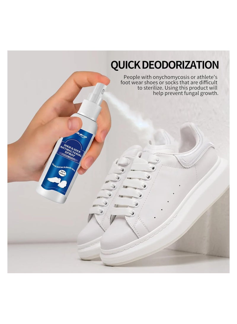 Plan A Shoe Deodorizer Spray, Antibacterial Foot Deodorant, Natural Antibacterial Spray, 120ml Foot Odor Relief Spray, Shoe & Socks Freshener - Image 4