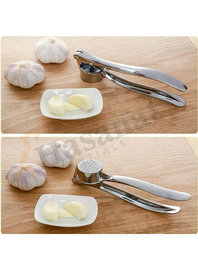HASANAT ESSENTIALS Essentials Professional Kitchen Garlic Press - Image 4