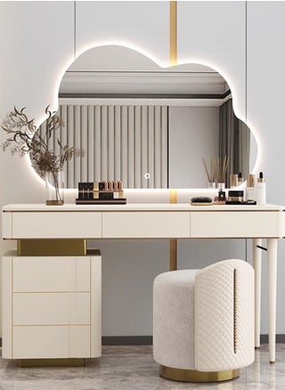 VPARTY Asymmetrical Led Lighted Mirror for Bathroom, 36x28" Cloud Shaped Mirrors, Irregular Vanity Mirror with Lights, Washbasin Backlit Led Illuminated Wall Mirror (90x70cm) - pzsku/ZD56C6172F11067DFA9F1Z/45/1748010381/9531267d-f708-42a5-9c53-38926f7ae6aa