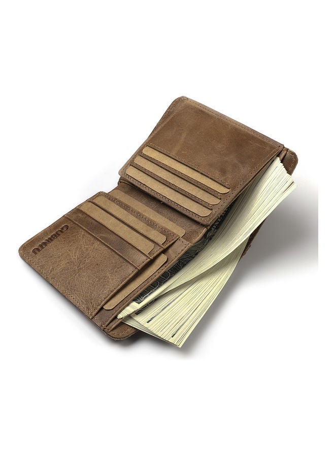 NIBEMINENT Leather Wallet Light Coffee  - Image 5