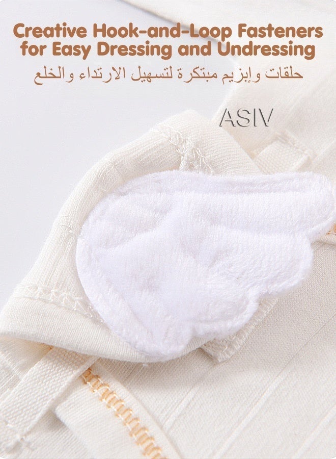ASIV 26-Piece Newborn Gift Set - Newborn Clothing and Accessories Gift Box, Suitable for Boys and Girls, Premium Cotton, Perfect Gift Packaging, Suitable for Spring, Summer, Autumn, and Winter - Image 5