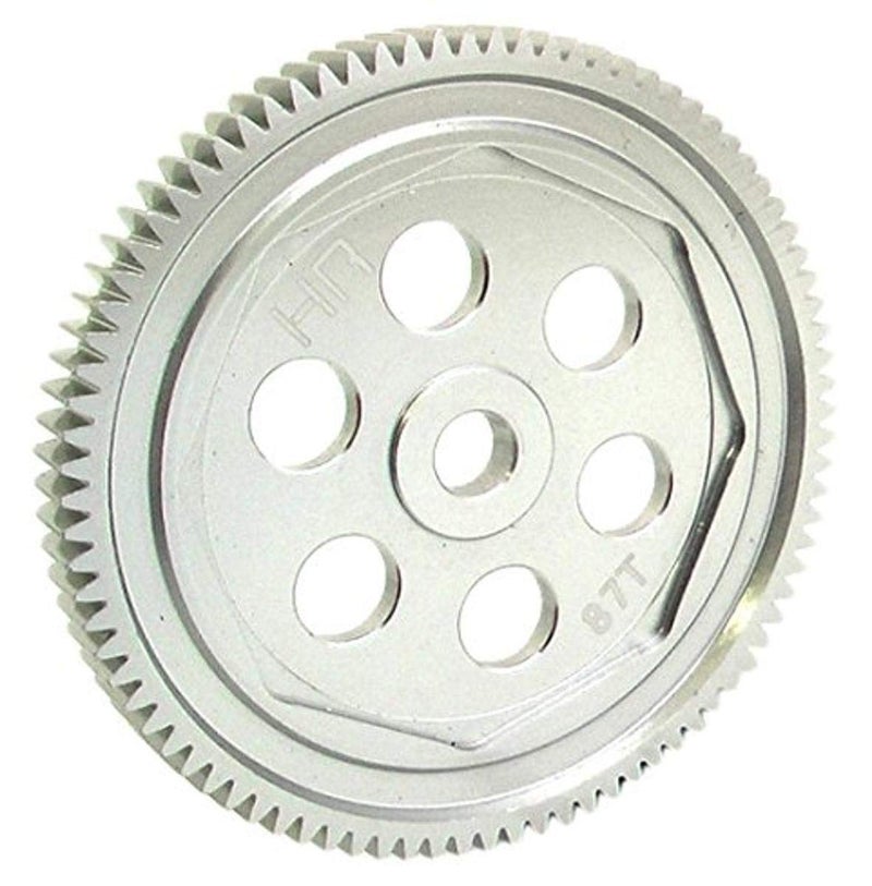 Hot Racing SCT887H 87t 48p Hard Anodized Aluminum Spur Gear Asc