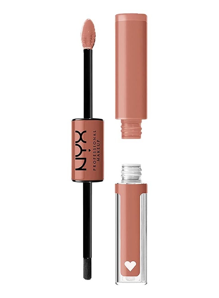 NYX PROFESSIONAL MAKEUP Shine Loud Lipstick with Clear Lip Gloss - Global Citizen - Image 1
