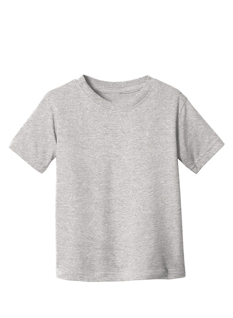 PRINTSHOP4ME Printshop4me Kids Round Neck Girls T Shirt 170 GSM Pure Cotton Basic Colors  - Image 4